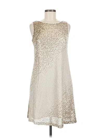 Pre-owned Eliza J Cocktail Dress In Silver