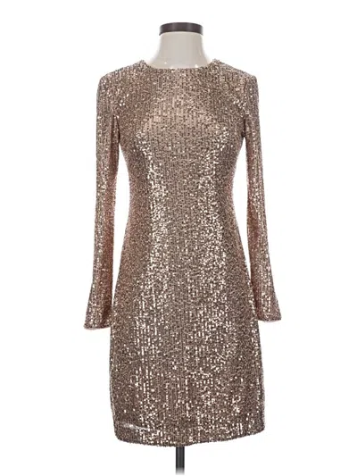 Pre-owned Eliza J Cocktail Dress In Silver