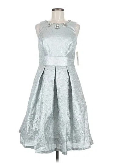 Eliza J Cocktail Dress In Silver
