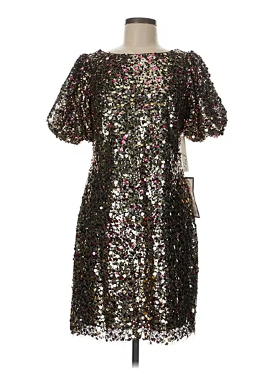 Pre-owned Eliza J Cocktail Dress In Silver