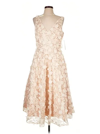 Pre-owned Eliza J Cocktail Dress In Tan