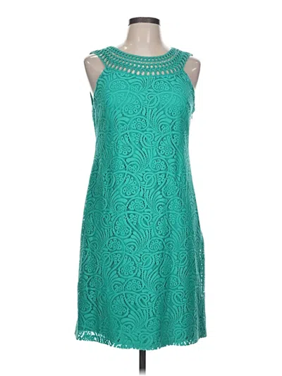 Pre-owned Eliza J Cocktail Dress In Teal