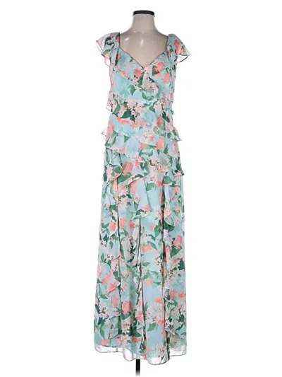 Pre-owned Eliza J Cocktail Dress In Teal