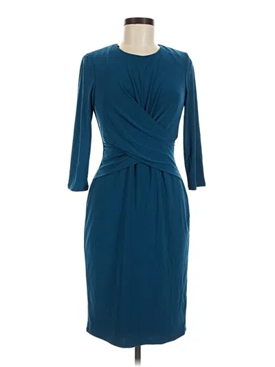Pre-owned Eliza J Cocktail Dress In Teal