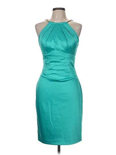 Pre-owned Eliza J Cocktail Dress In Teal