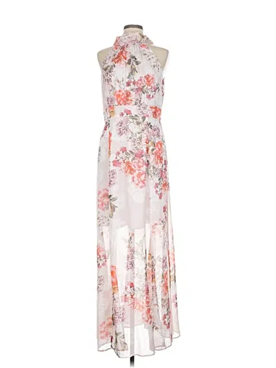 Pre-owned Eliza J Cocktail Dress In White