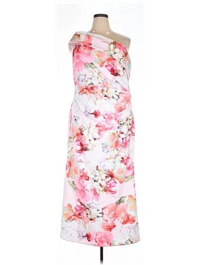 Pre-owned Eliza J Cocktail Dress In White