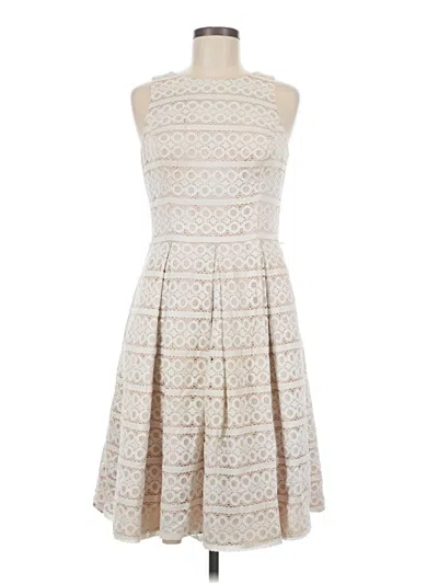 Pre-owned Eliza J Cocktail Dress In White
