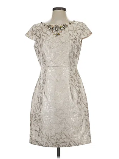 Pre-owned Eliza J Cocktail Dress In White