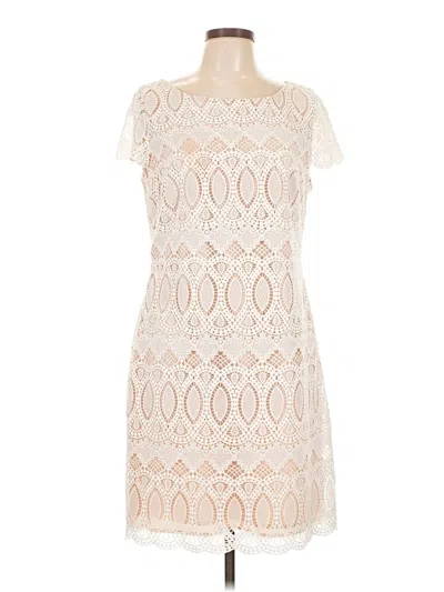Pre-owned Eliza J Cocktail Dress In White