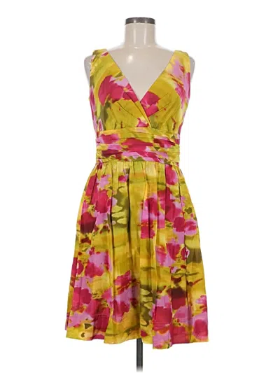 Pre-owned Eliza J Cocktail Dress In Yellow