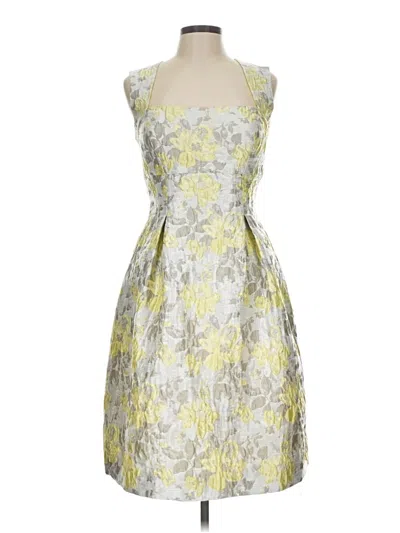 Pre-owned Eliza J Cocktail Dress In Yellow