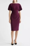 Eliza J Flutter Sleeve Dress