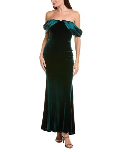 Eliza J Gown In Animal Print