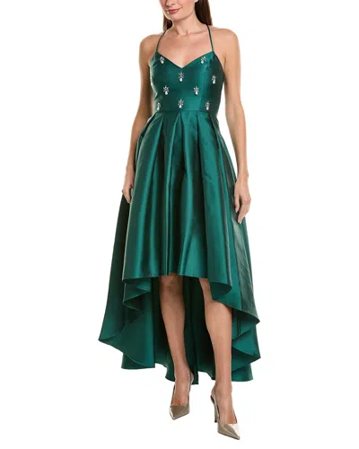 Eliza J Hi-lo Dress In Green