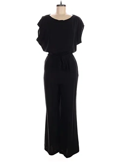 Pre-owned Eliza J Jumpsuit In Black