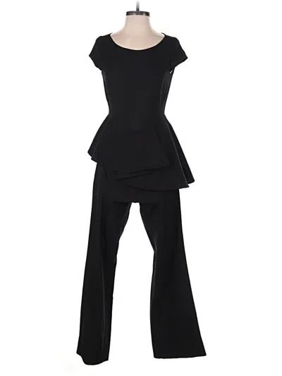 Pre-owned Eliza J Jumpsuit In Black