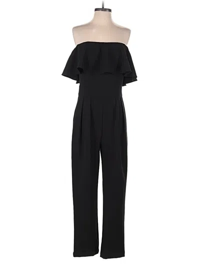 Pre-owned Eliza J Jumpsuit In Black