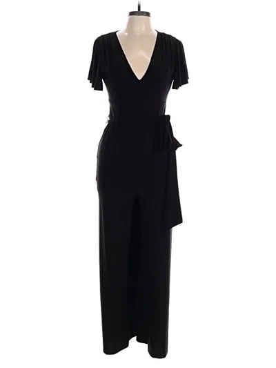 Pre-owned Eliza J Jumpsuit In Black