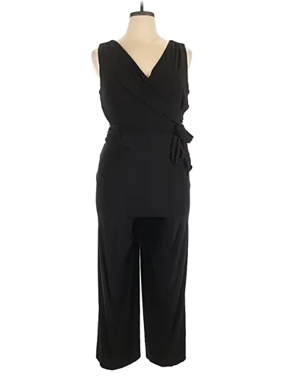 Pre-owned Eliza J Jumpsuit In Black