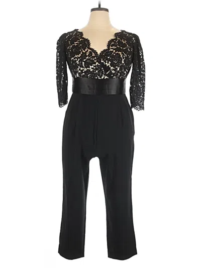 Pre-owned Eliza J Jumpsuit In Black