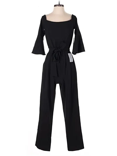 Pre-owned Eliza J Jumpsuit In Black