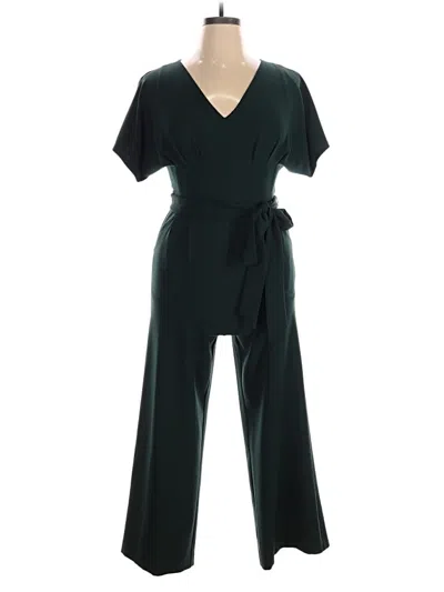 Pre-owned Eliza J Jumpsuit In Green