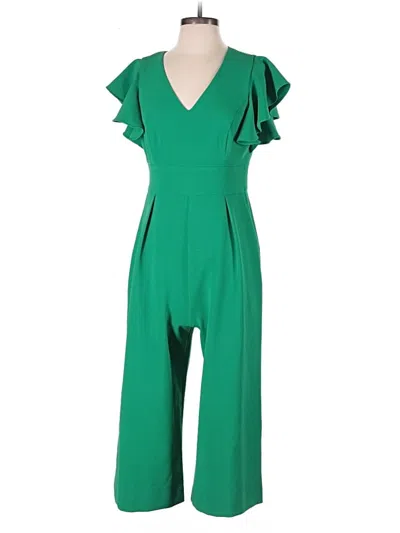 Pre-owned Eliza J Jumpsuit In Green