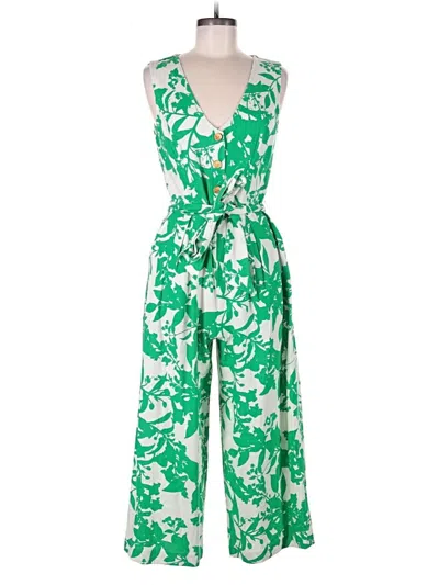 Pre-owned Eliza J Jumpsuit In Green