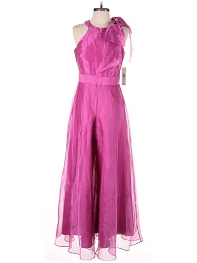 Pre-owned Eliza J Jumpsuit In Purple