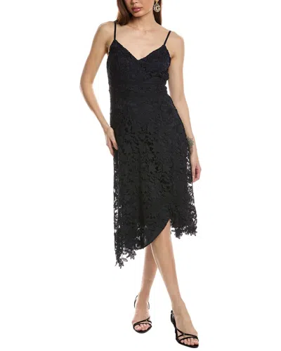 Eliza J Lace A-line Dress In Black