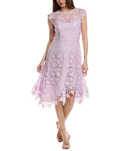 ELIZA J LACE A-LINE DRESS