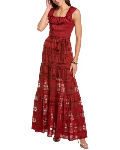 Eliza J Maxi Dress In Red