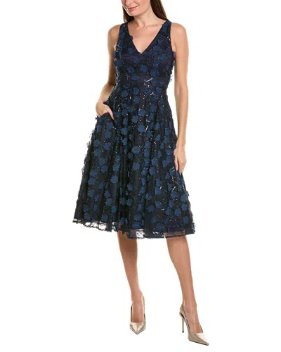 Eliza J Midi Dress In Blue