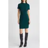 Eliza J Pintuck Fitted Sheath Dress In Hunter