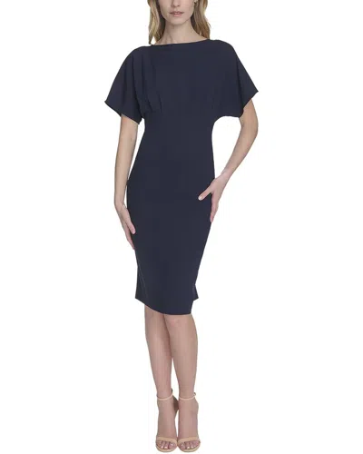 Eliza J Sheath Dress In Blue
