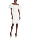 Eliza J Sheath Dress In Ivory