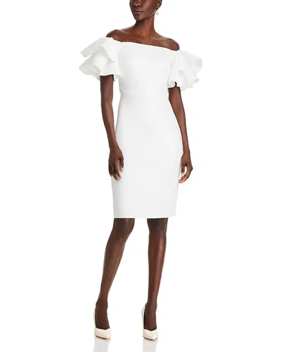 Eliza J Sheath Dress In Ivory