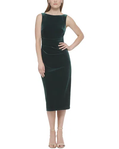 eliza j green velvet dress Green velvet Gown