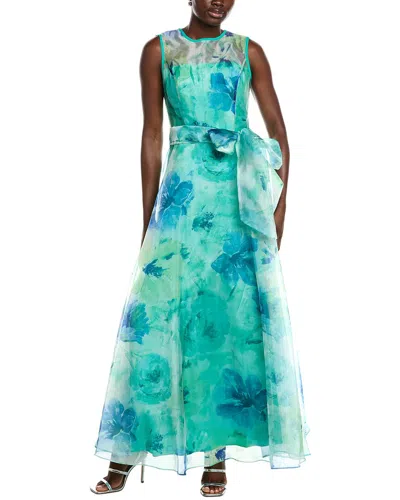 Eliza J Sleeveless Solid Maxi Dress In Brown