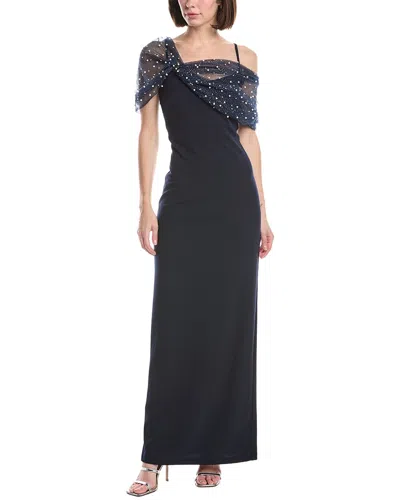 Eliza J Solid Maxi Dress In Black