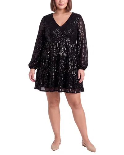 Eliza J Trap Dress In Black