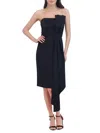 Eliza J Women's Asymmetric Strapless Sheath Dress In Black