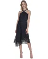 Eliza J Lace Sleeveless Dress In Blue