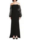 Eliza J Women's Off-the-shoulder Gown In Black