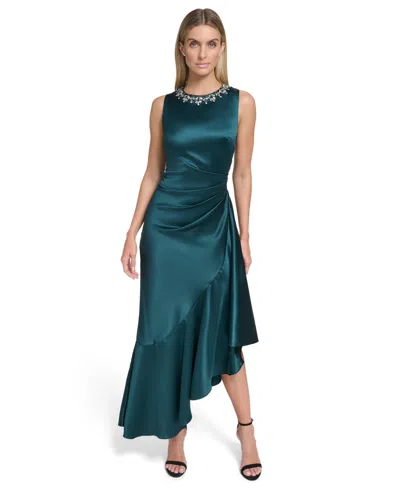 Eliza J Women's Social Crewneck Dress In Green