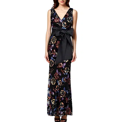 Eliza J Womens Sequined Polyester Evening Dress
