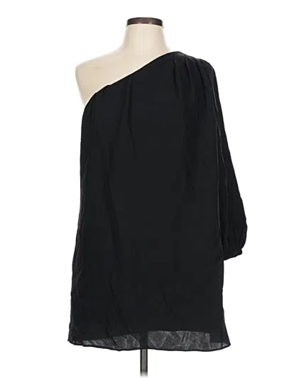 Pre-owned Elizabeth And James 3/4 Sleeve Blouse In Black
