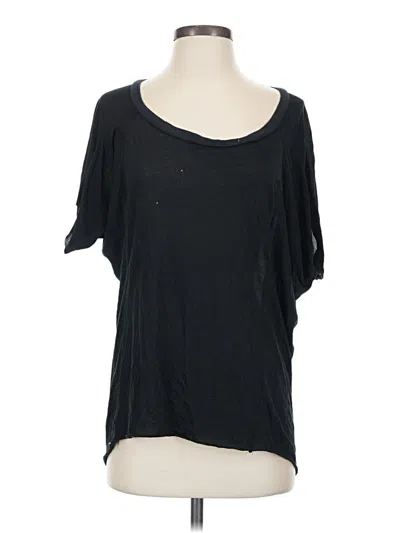 Pre-owned Elizabeth And James 3/4 Sleeve T-shirt In Black