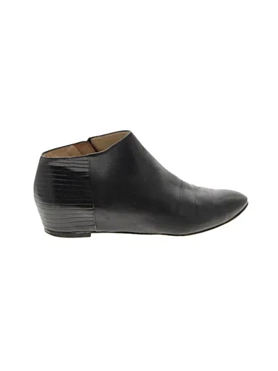 Pre-owned Elizabeth And James Ankle Boots In Black